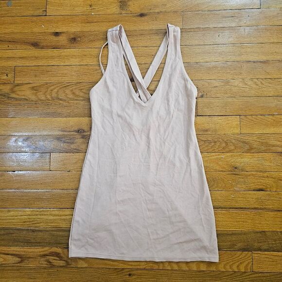 REVOLVE H:ours Women’s bodycon Mini Dress Amelia Sleeveless Crossback size S - Picture 3 of 8